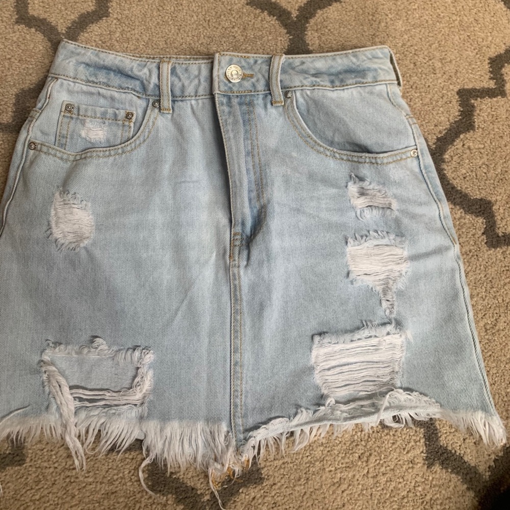 Forever 21 denim skirt